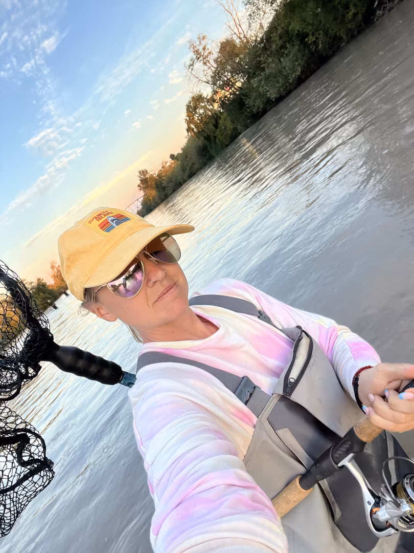 Tina Fishing