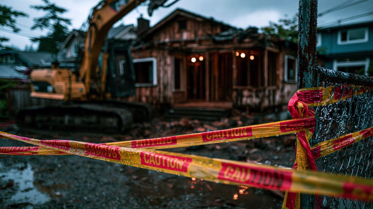 Here is the demolishing a house checklist the city forgot to give you. Avoid massive L&I and Clean Air fines before you demo!